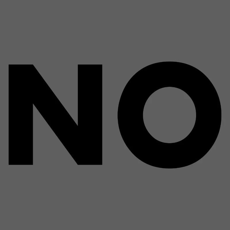 No