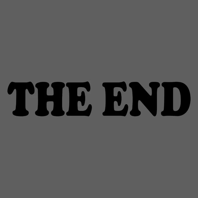 The end