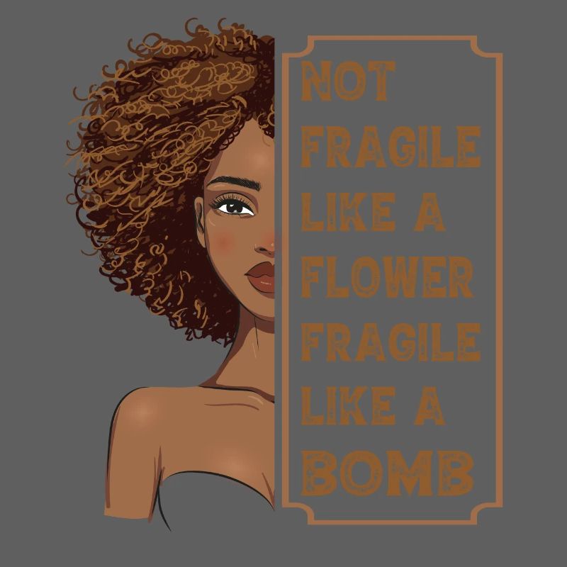 Pas fragile comme une fleur fragile comme une bombe