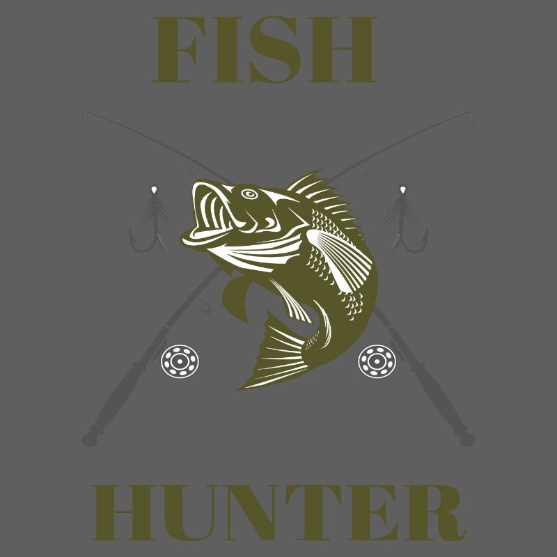 Fish Hunter Tshirt Angler Geschenk