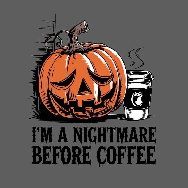 Ich bin ein Albtraum vor dem Kaffee