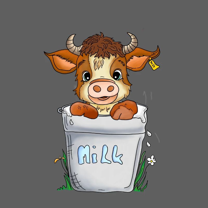 Vache joyeuse