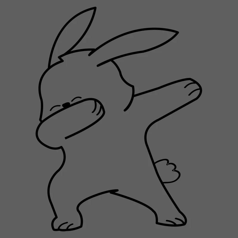 Dabbing Bunny