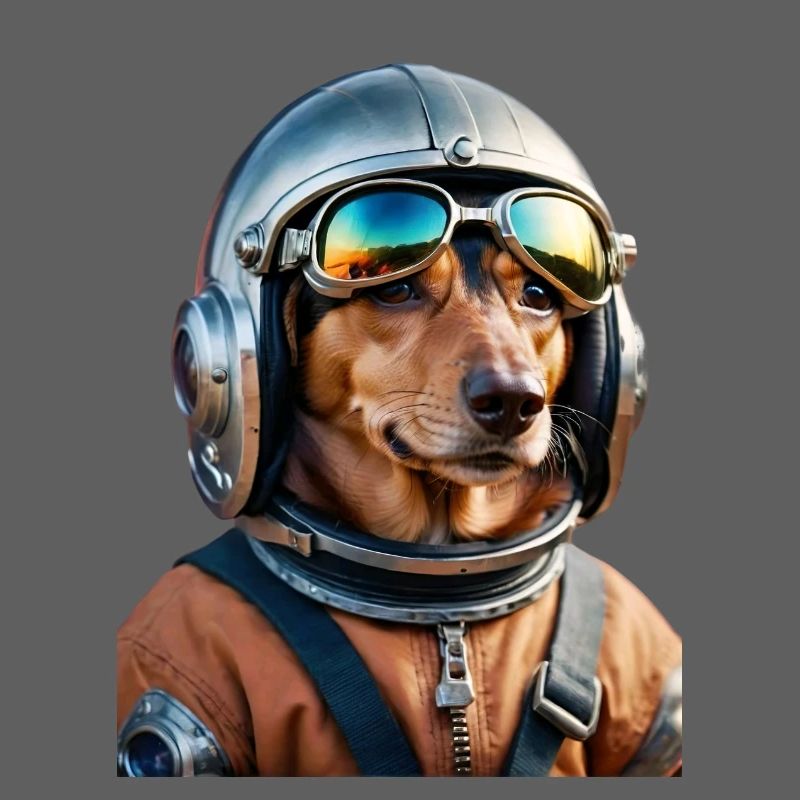 Teckel de l’espace | Chien dans l’espace