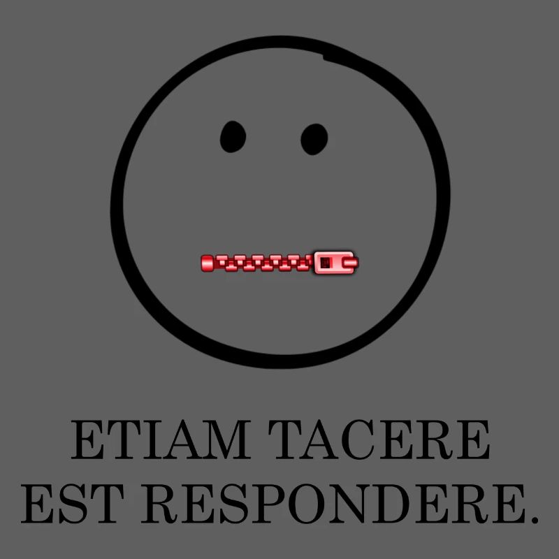 Silence is also a Latin answer