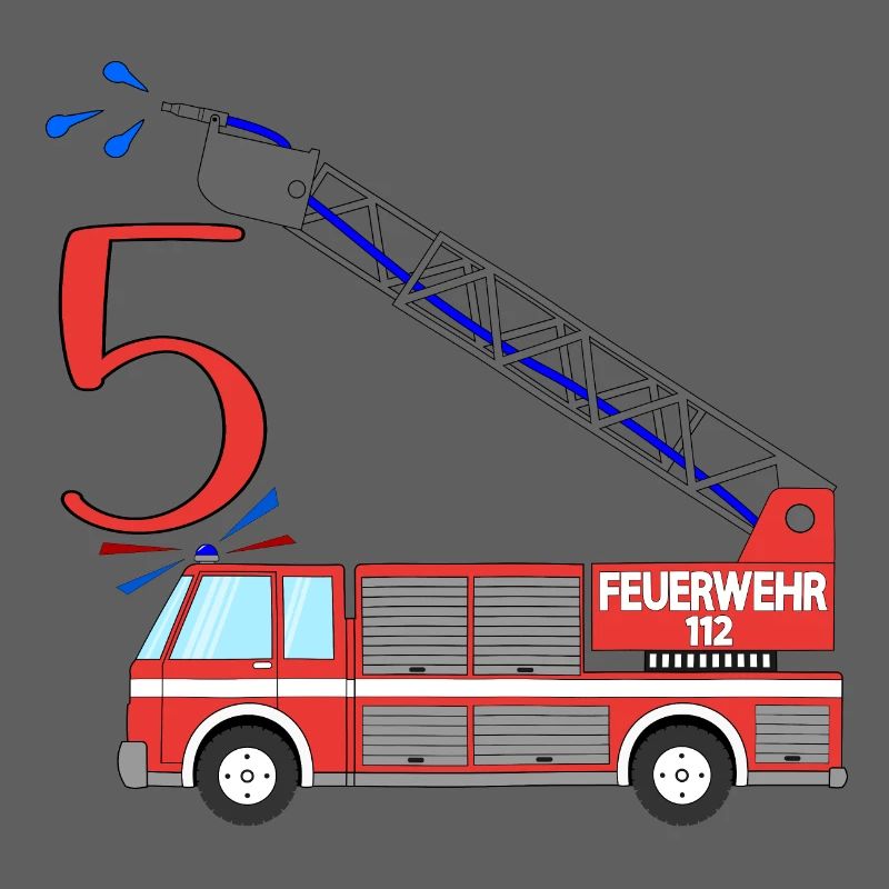 Fire engine 5th birthday