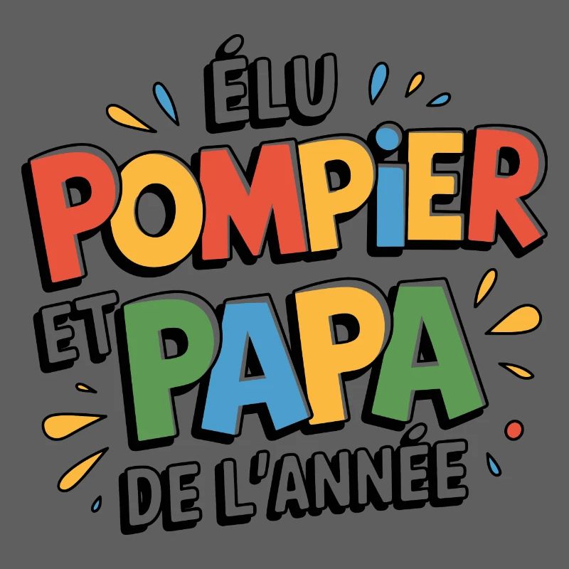 Elu pompier et papa de l'année