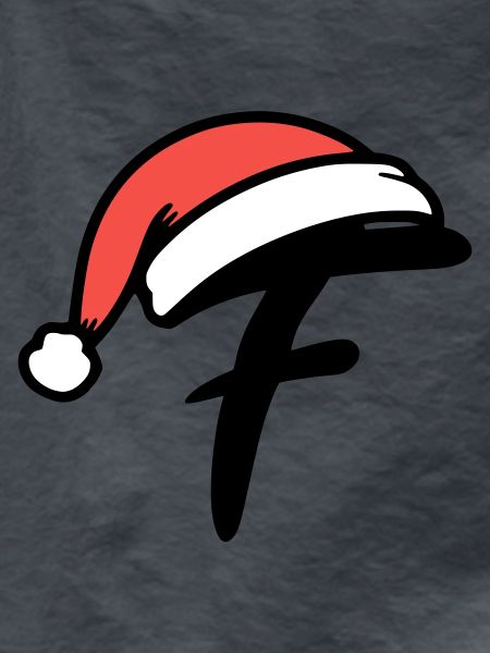Letter F Christmassy