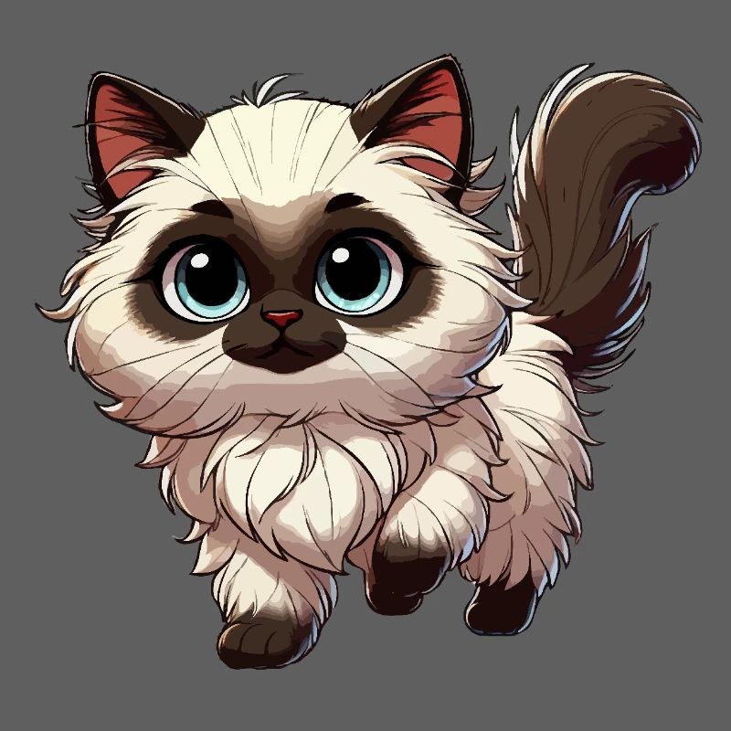 Ragdoll chat bébé