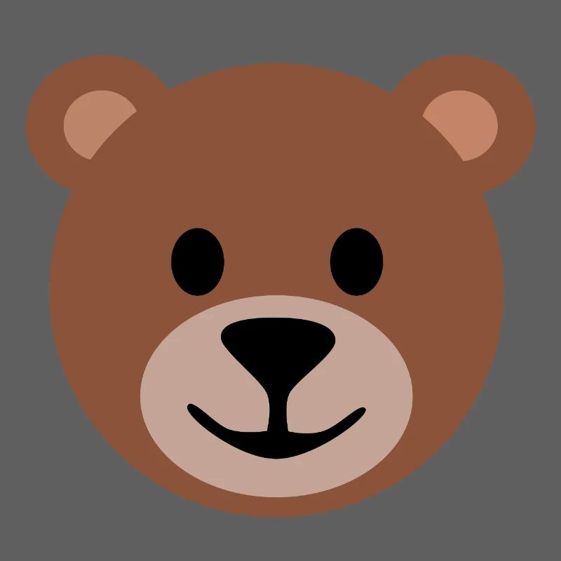 Teddy Face Brown | ~NU relations | Vector