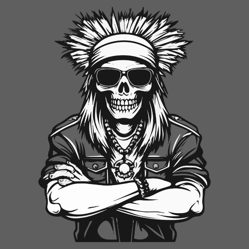 Indian Apache Skull