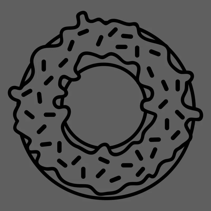 essen donut hunger lecker dick fett diaet comic ca