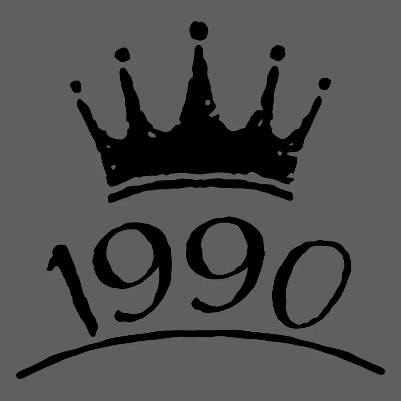 Krone 1990 Année de naissance Tshirt design