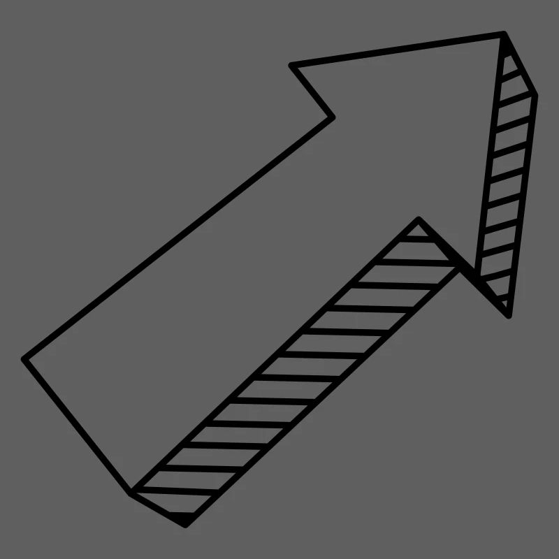 Pfeil in 3D