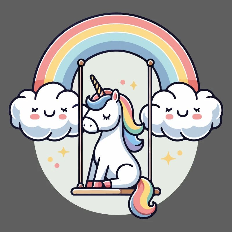 Einhorn Fabeltier Mädchen Einhörner Unicorn