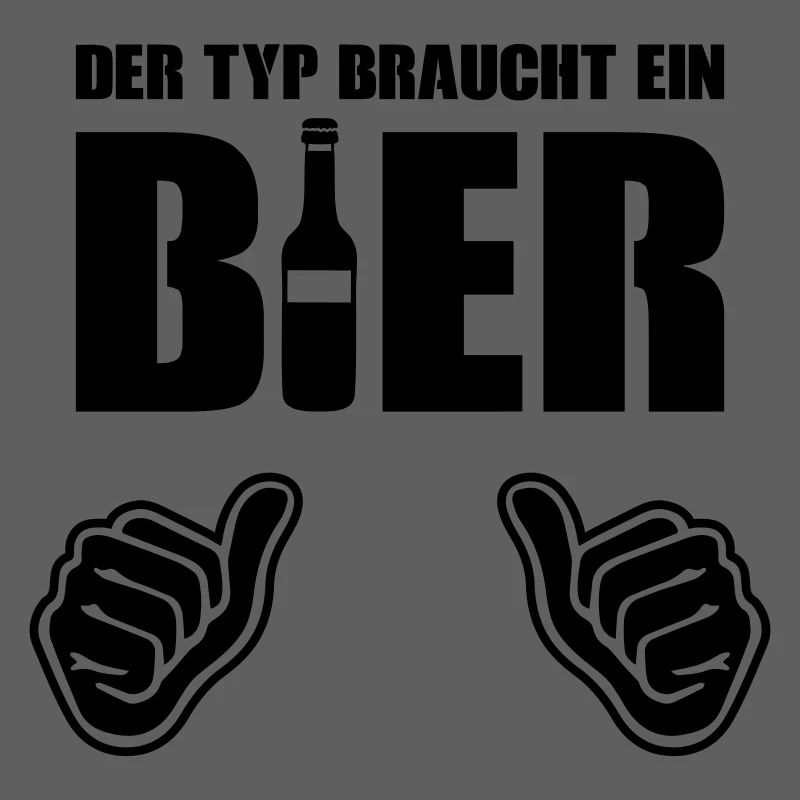 The guy needs a beer