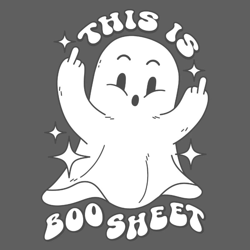 C’est Boo Sheet Ghost Funny Dictons Halloween