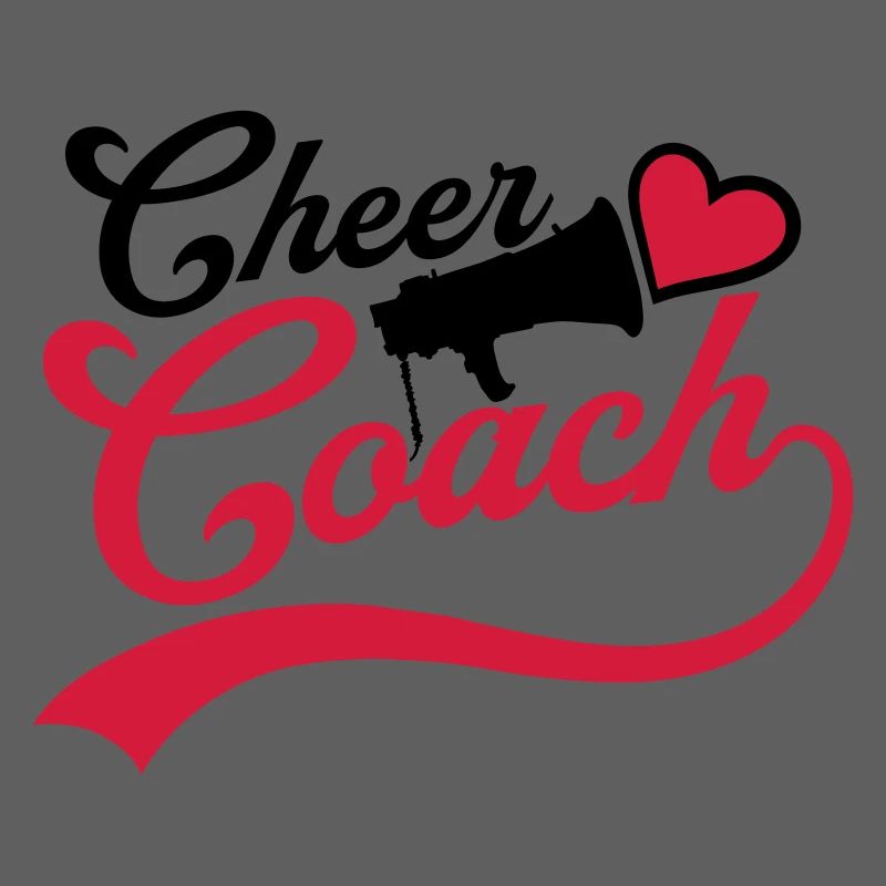 Mégaphone Heart Cheer Coach