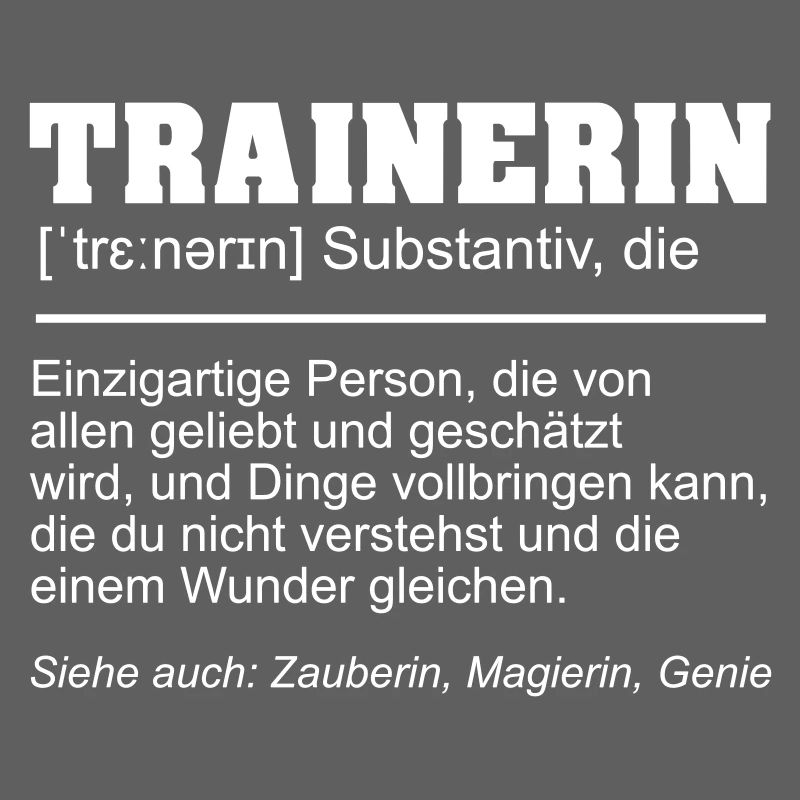 Trainerin Definition