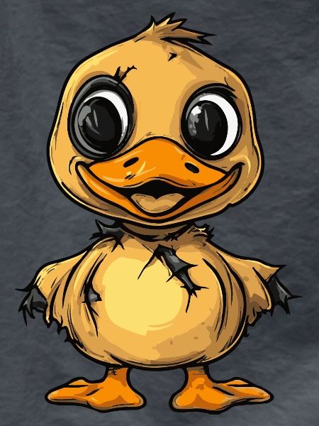 Duck Halloween Comic Funny