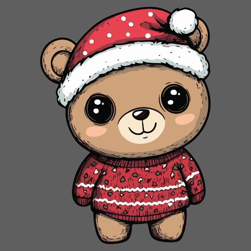Bande dessinée de Noël ours