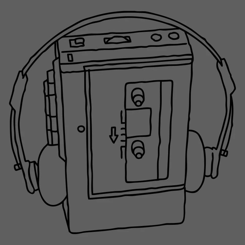 WALKMAN cassette recorder