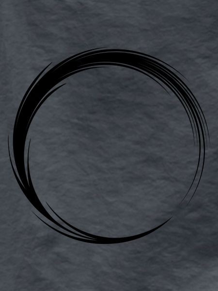 Circle Icon Shape Black