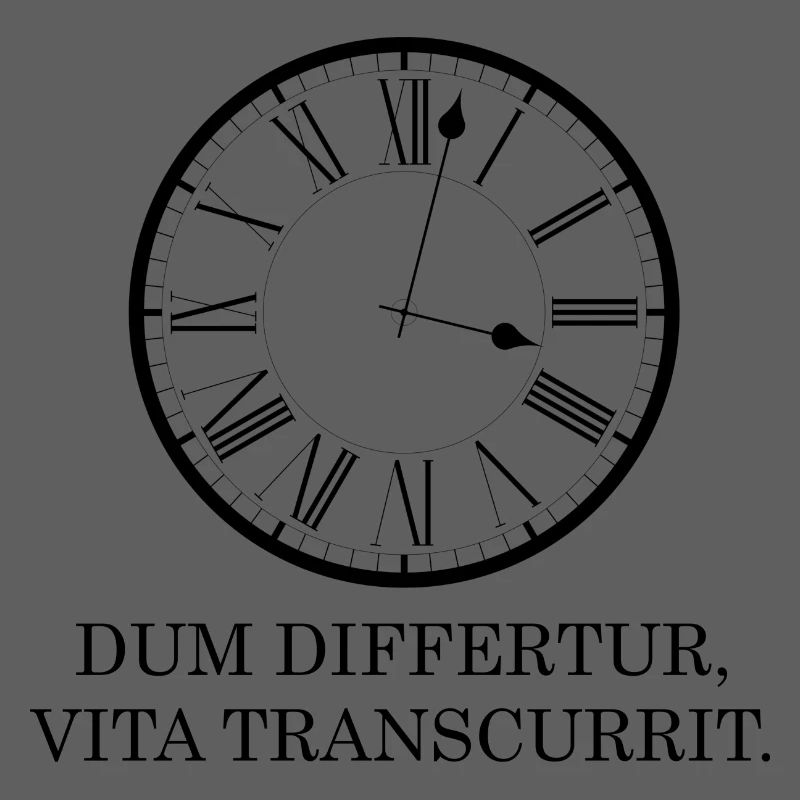 while it is postponed Latin black