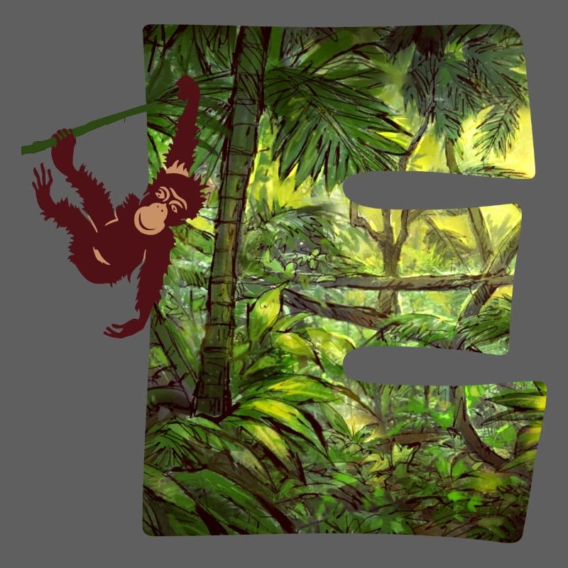 jungle avec affe e