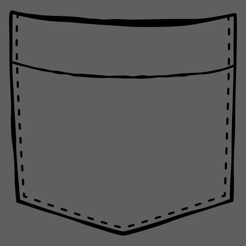 Design chest pocket empty