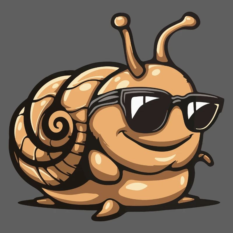 Escargot Bande Dessinée Cool