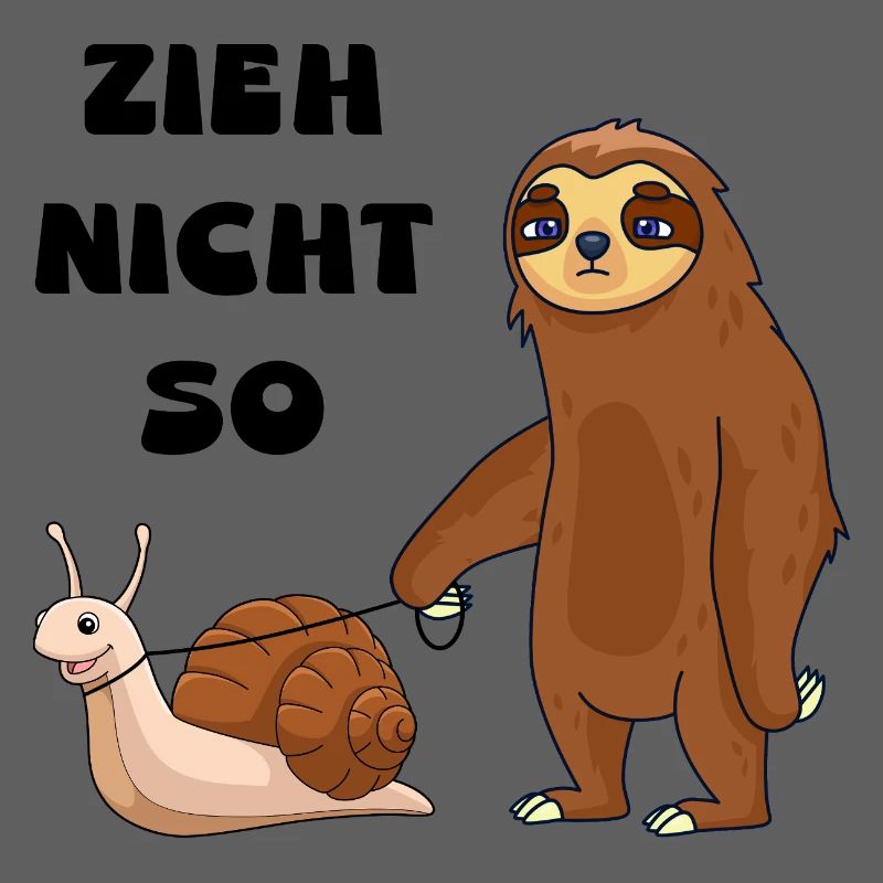 Don't pull a snail and a sloth