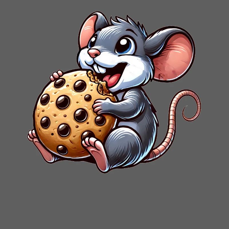 Cute Mouse Cookie Dessert Lover Cookie