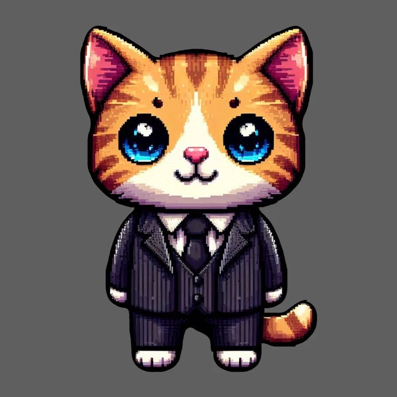 Chat Pixel Art