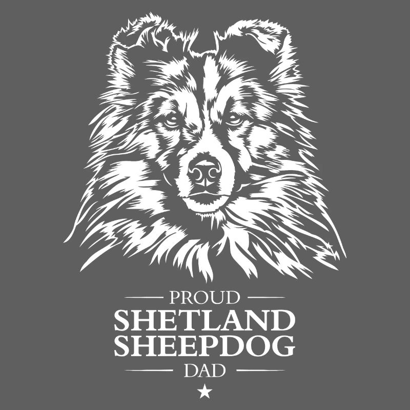 Shetland Sheepdog Dad Hunde Hund Sheltie Wilsigns