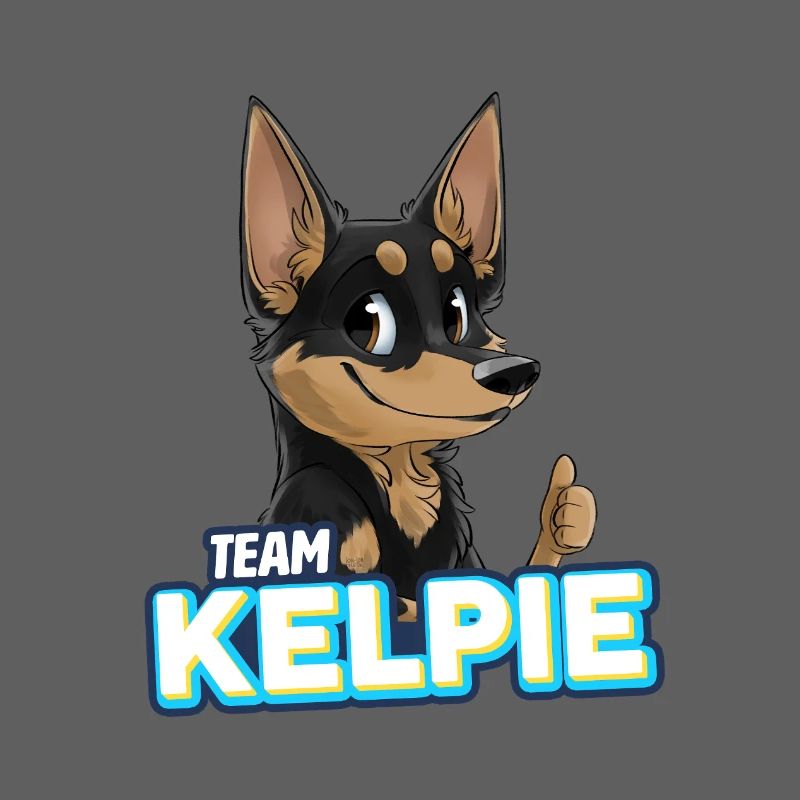 EAM Kelpie - Noir et Tan