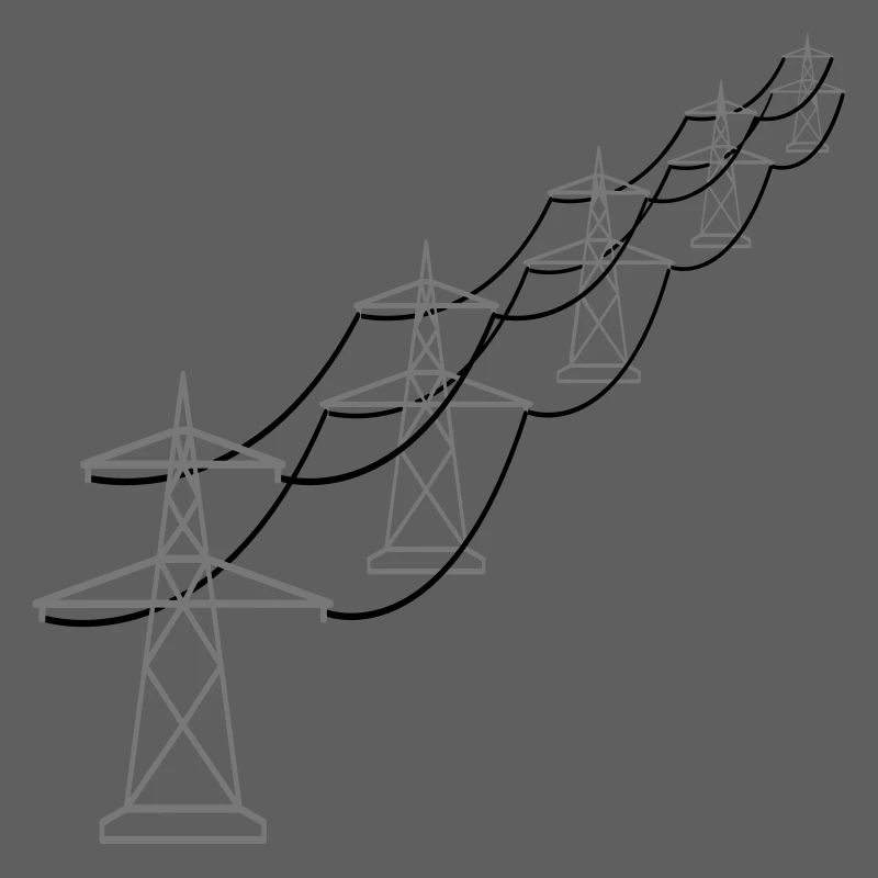 long row pattern many track stream mast stream