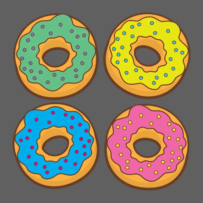 Vier Donuts Donuts