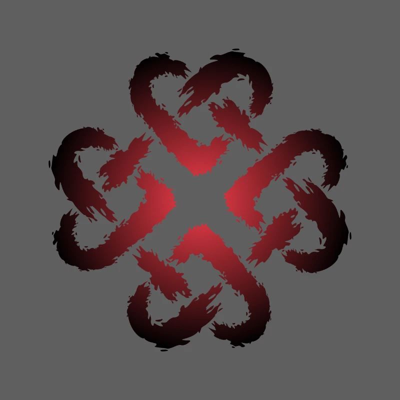Celtic knot heart infinity
