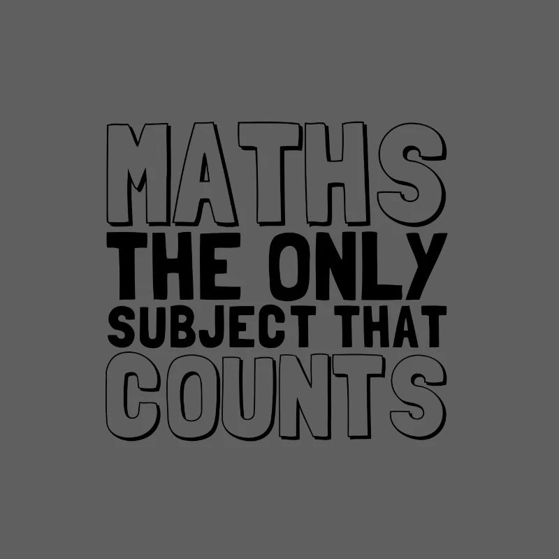 MATHS - le seul sujet qui compte