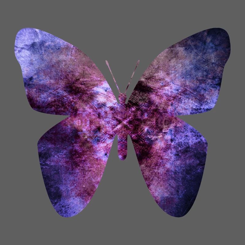 Papillon violet