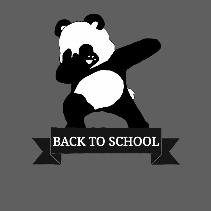 School start dabbender Panda School start School Dab