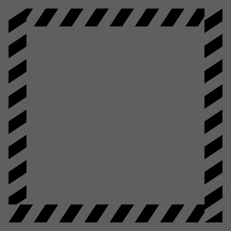 Schild Rahmen Absperrband