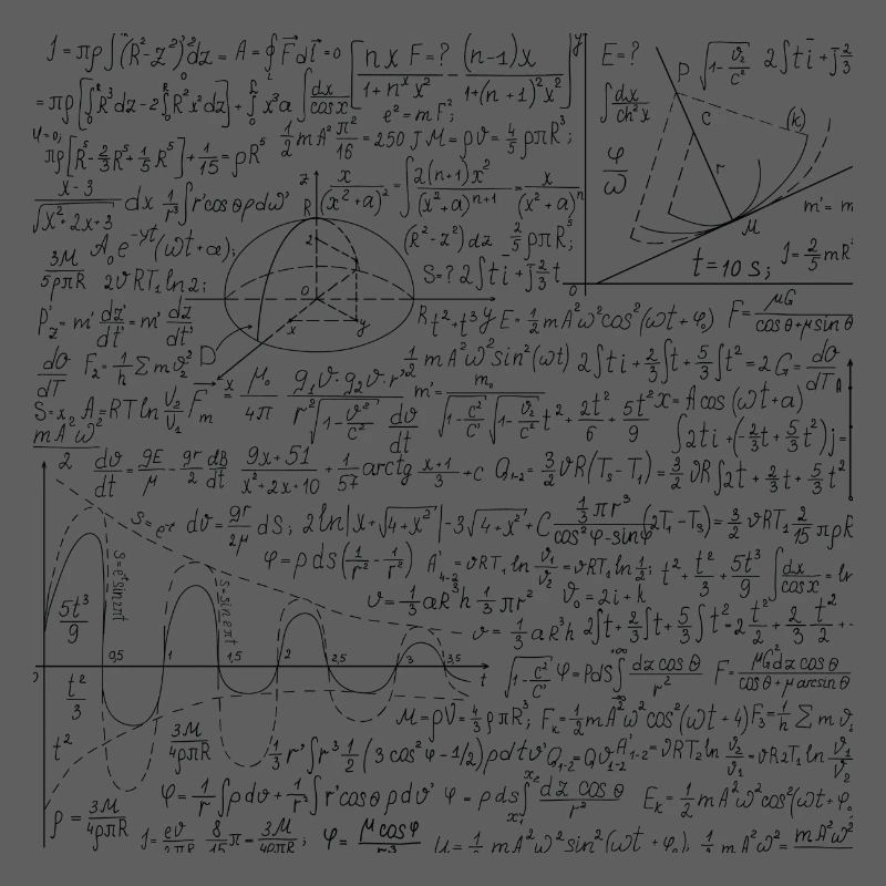 Math Formula - Math Equation Pattern Lover Gift