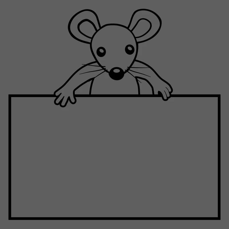 Shield with mouse