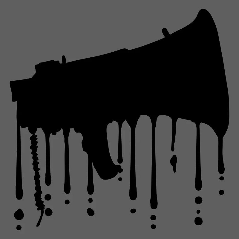 Graffiti Megaphone Propaganda Speaker