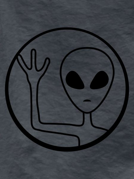 Circle Alien waves friendly