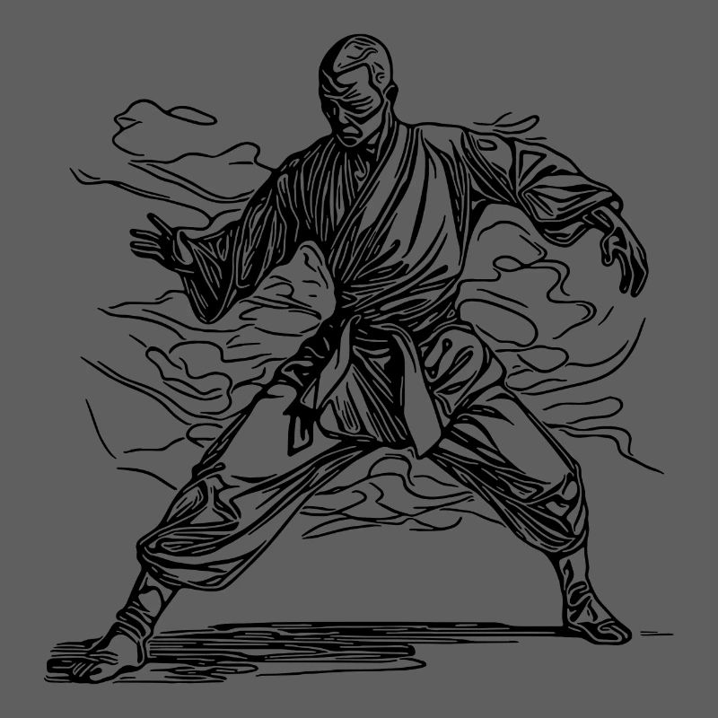 Karaté Master Dojo Style de tatouage