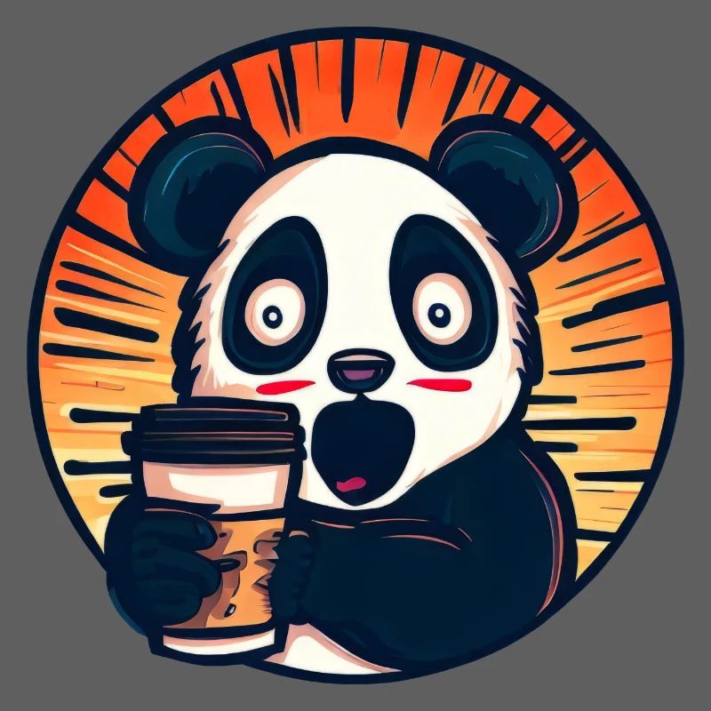 Panda Coffee Caffeine Shock