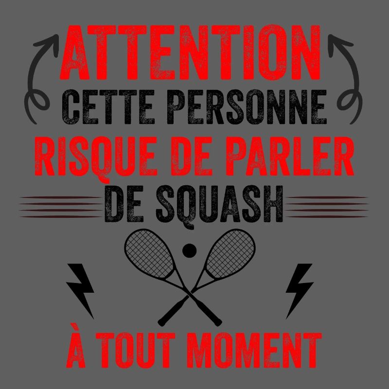 Squash idée cadeau Squash Attention SQUASH